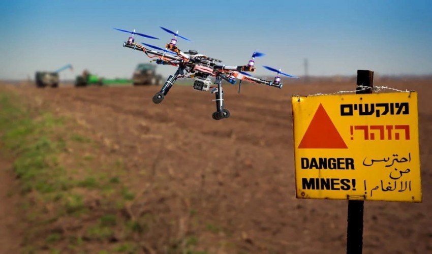 Drones and artificial intelligence are being used by scientists to clear dangerous land mines.